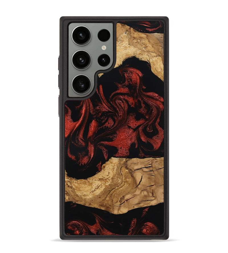 Galaxy S23 Ultra Wood Phone Case - Mollie (Ancient Olive, 797736)