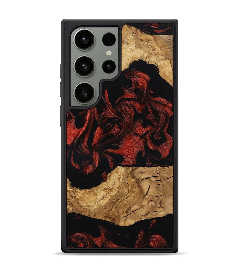 Galaxy S24 Ultra Wood Phone Case - Mollie (Ancient Olive, 797736)