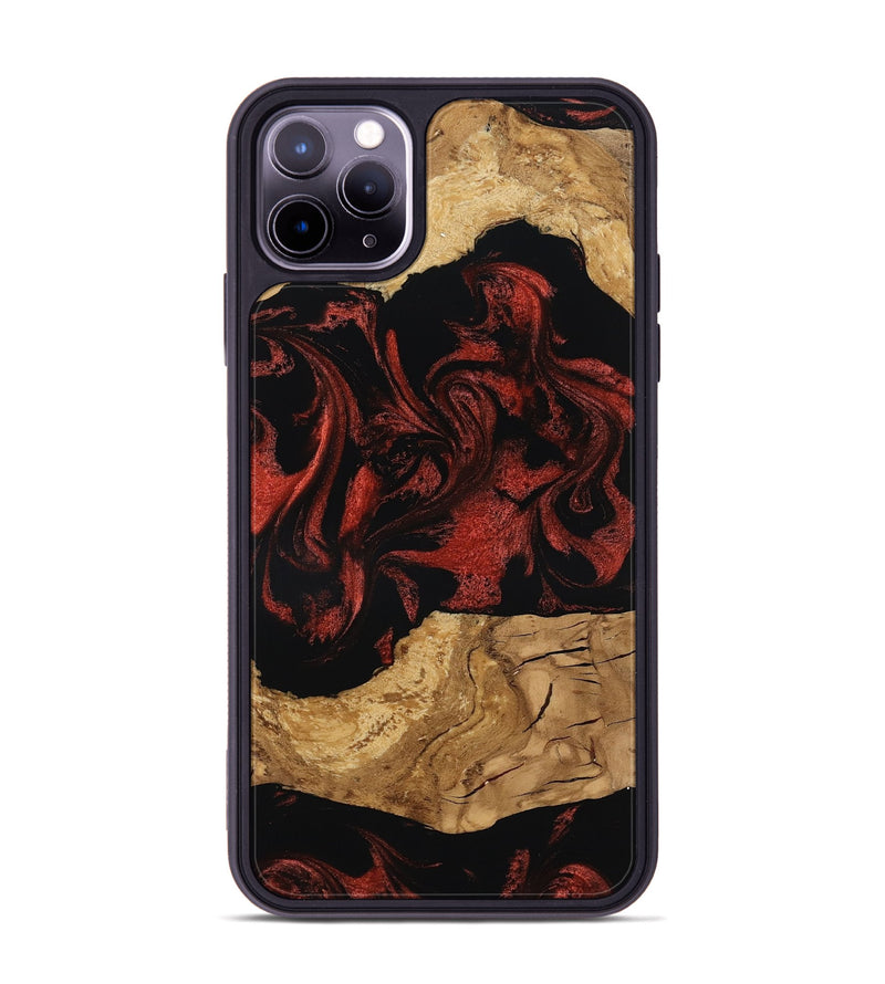 iPhone 11 Pro Max Wood Phone Case - Mollie (Ancient Olive, 797736)