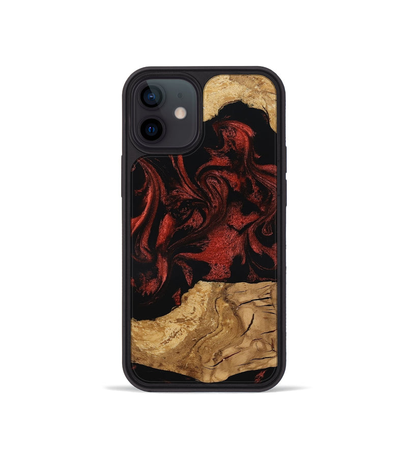 iPhone 12 mini Wood Phone Case - Mollie (Ancient Olive, 797736)