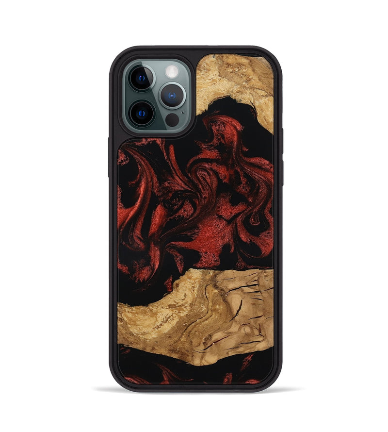 iPhone 12 Pro Wood Phone Case - Mollie (Ancient Olive, 797736)