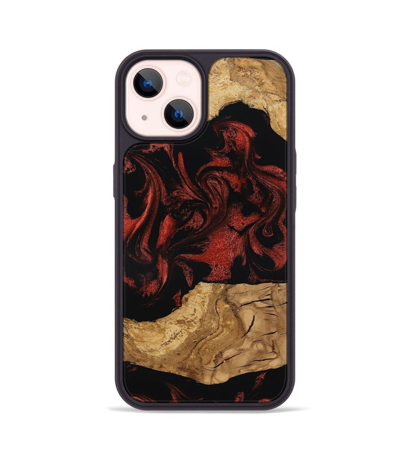 iPhone 14 Wood Phone Case - Mollie (Ancient Olive, 797736)