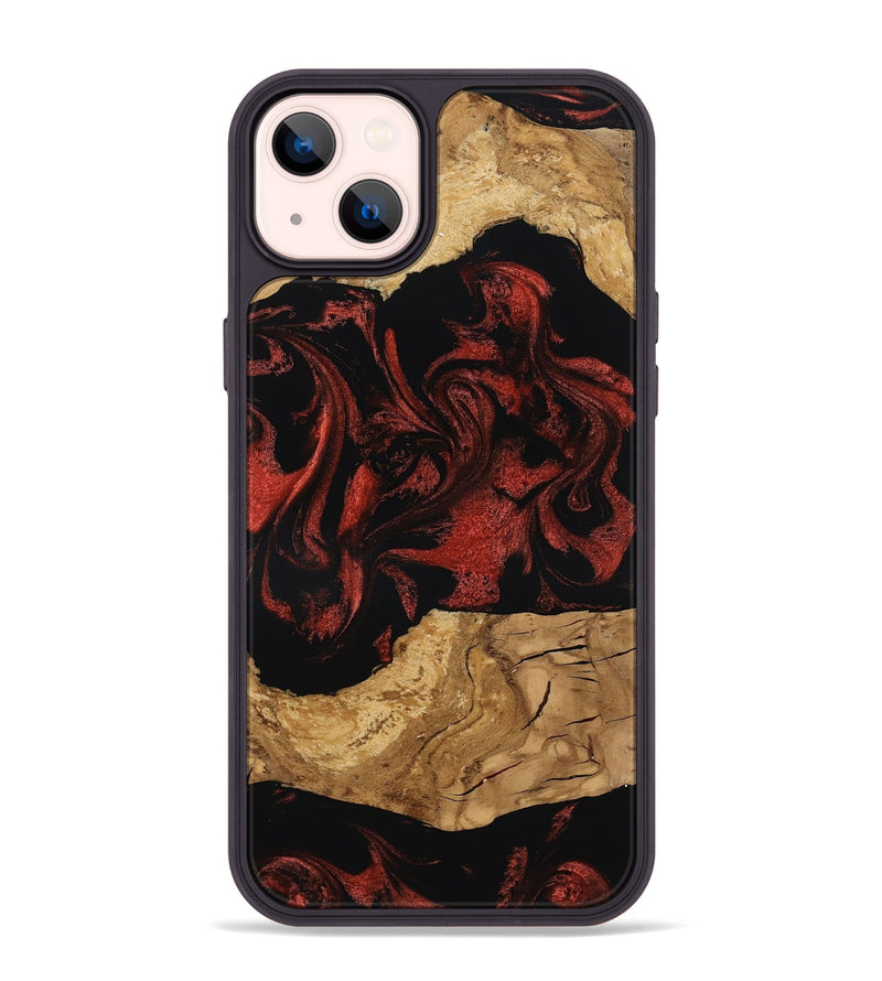 iPhone 14 Plus Wood Phone Case - Mollie (Ancient Olive, 797736)