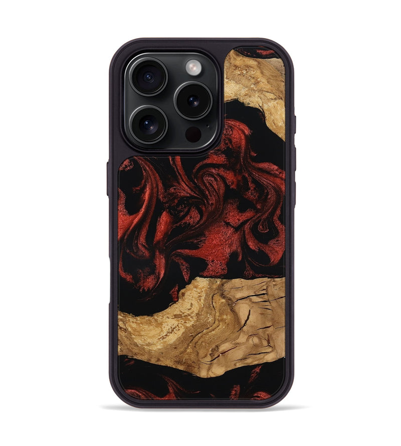 iPhone 16 Pro Wood Phone Case - Mollie (Ancient Olive, 797736)