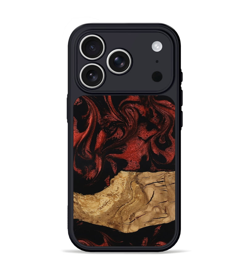 iPhone 17 Pro Wood Phone Case - Mollie (Ancient Olive, 797736)