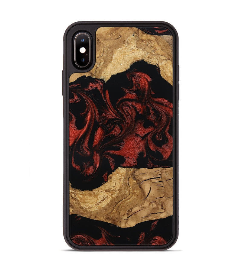 iPhone Xs Max Wood Phone Case - Mollie (Ancient Olive, 797736)