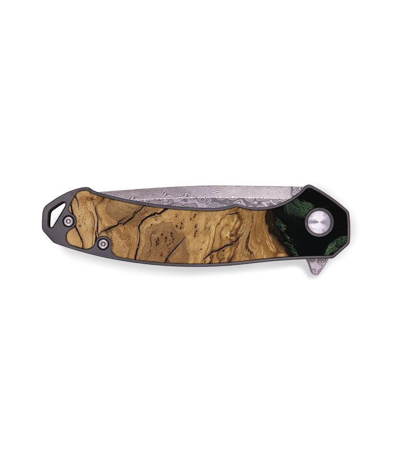 EDC Wood Pocket Knife - Bethzy (Ancient Olive, 797742)