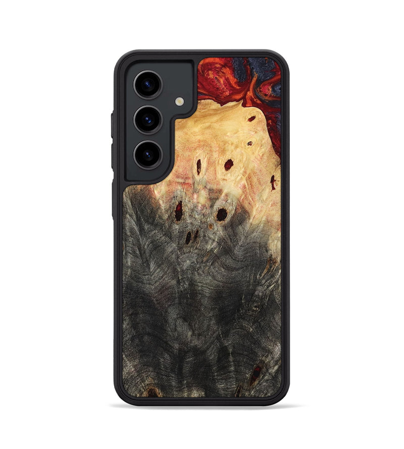 Galaxy S24 Wood Phone Case - Porsha (Red, 797765)