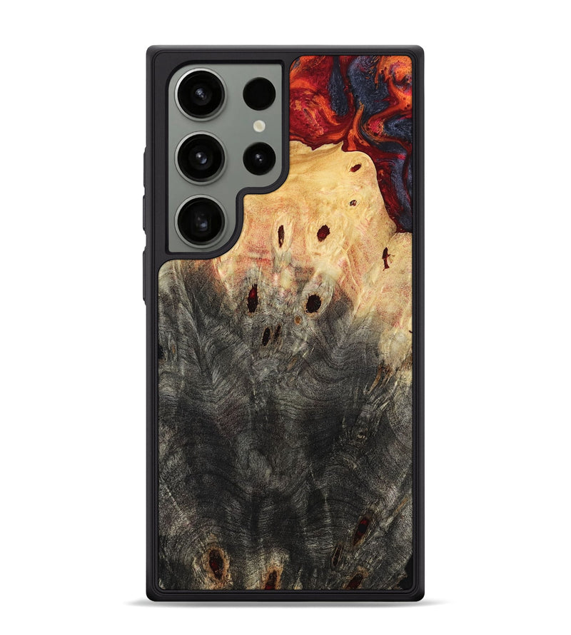 Galaxy S24 Ultra Wood Phone Case - Porsha (Red, 797765)