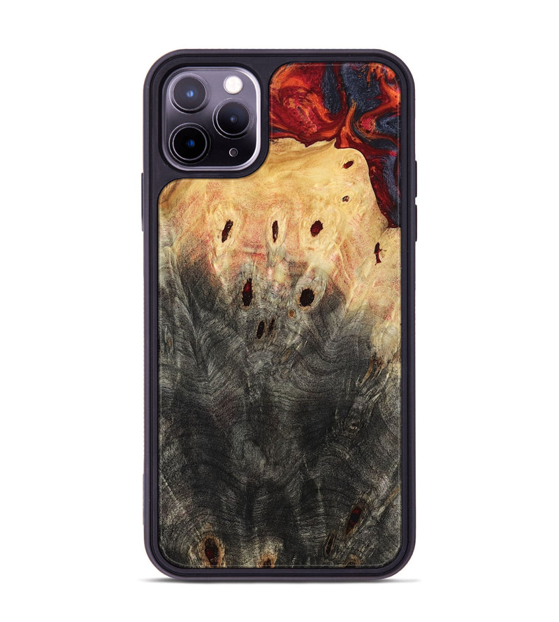 iPhone 11 Pro Max Wood Phone Case - Porsha (Red, 797765)