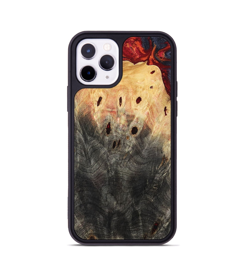 iPhone 11 Pro Wood Phone Case - Porsha (Red, 797765)