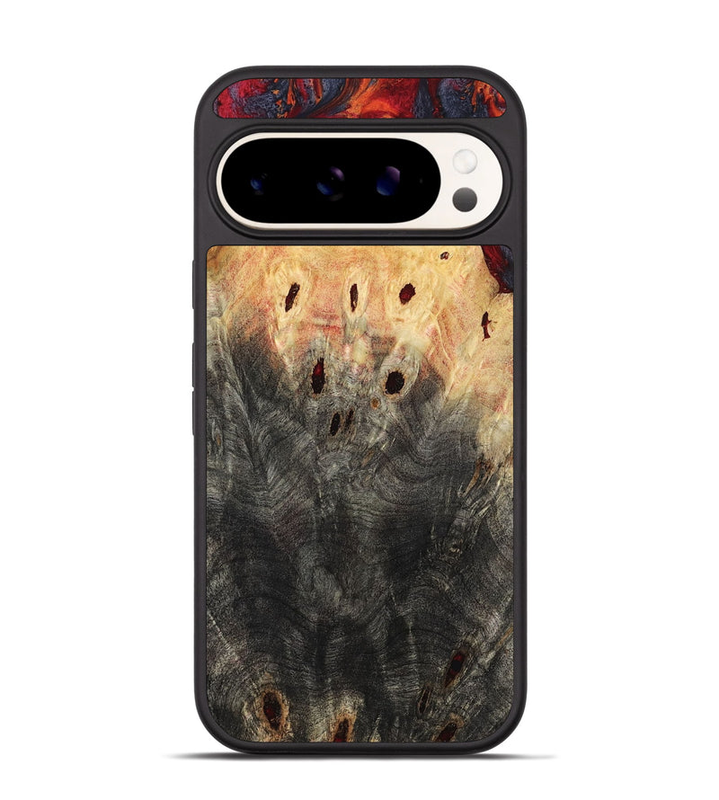 Pixel 9 Wood Phone Case - Porsha (Red, 797765)