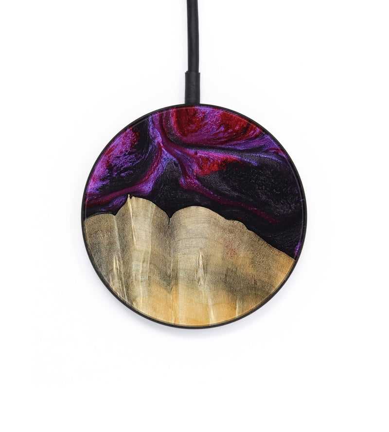 Circle Wood Wireless Charger - London (Red, 797766)