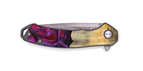 EDC Wood Pocket Knife - London (Red, 797766)