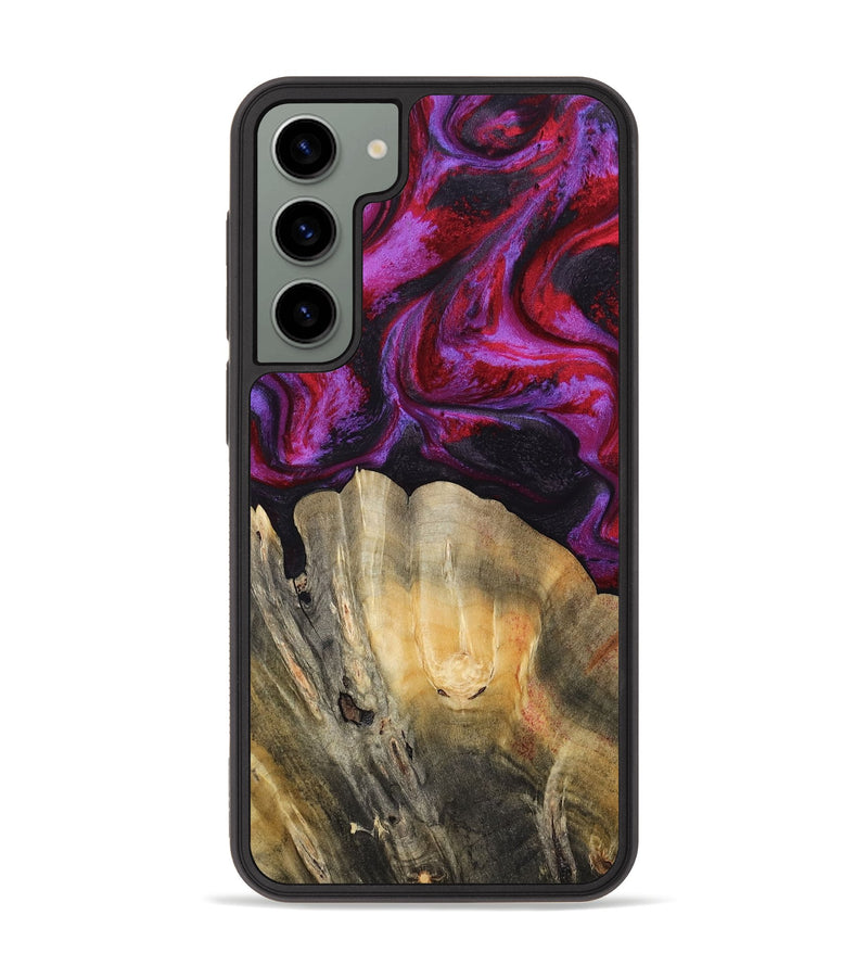 Galaxy S23 Plus Wood Phone Case - London (Red, 797766)