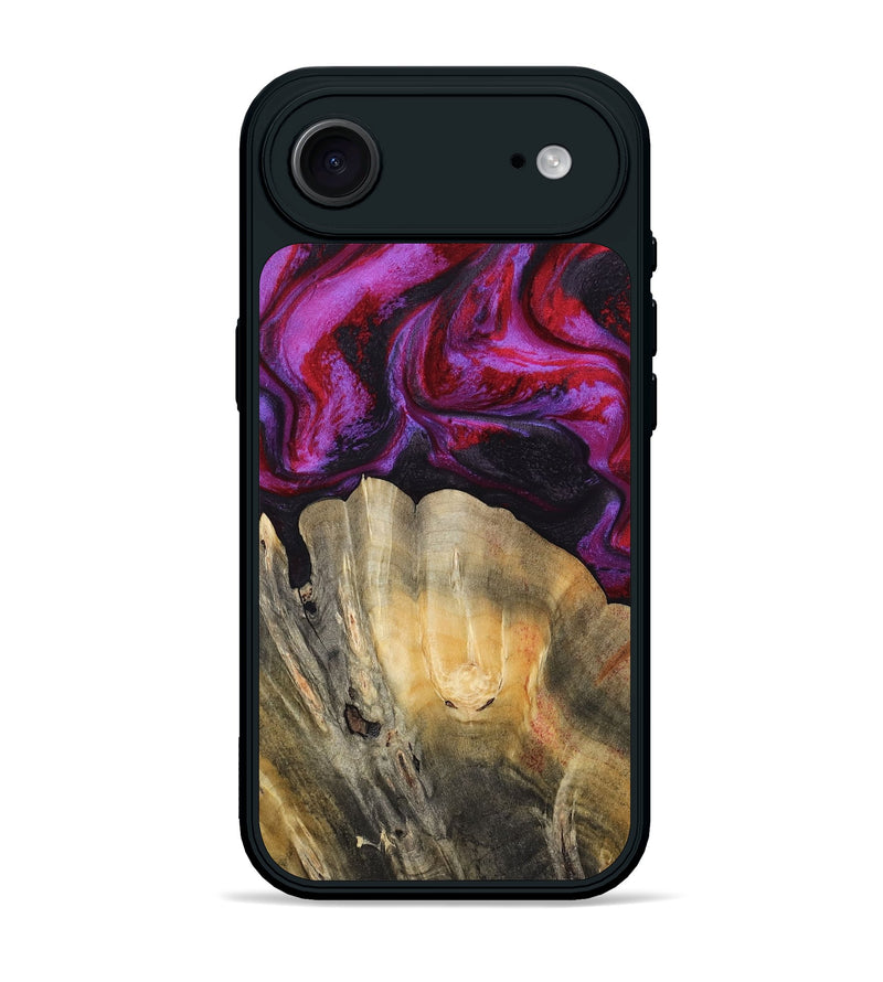 iPhone 17 Air Wood Phone Case - London (Red, 797766)