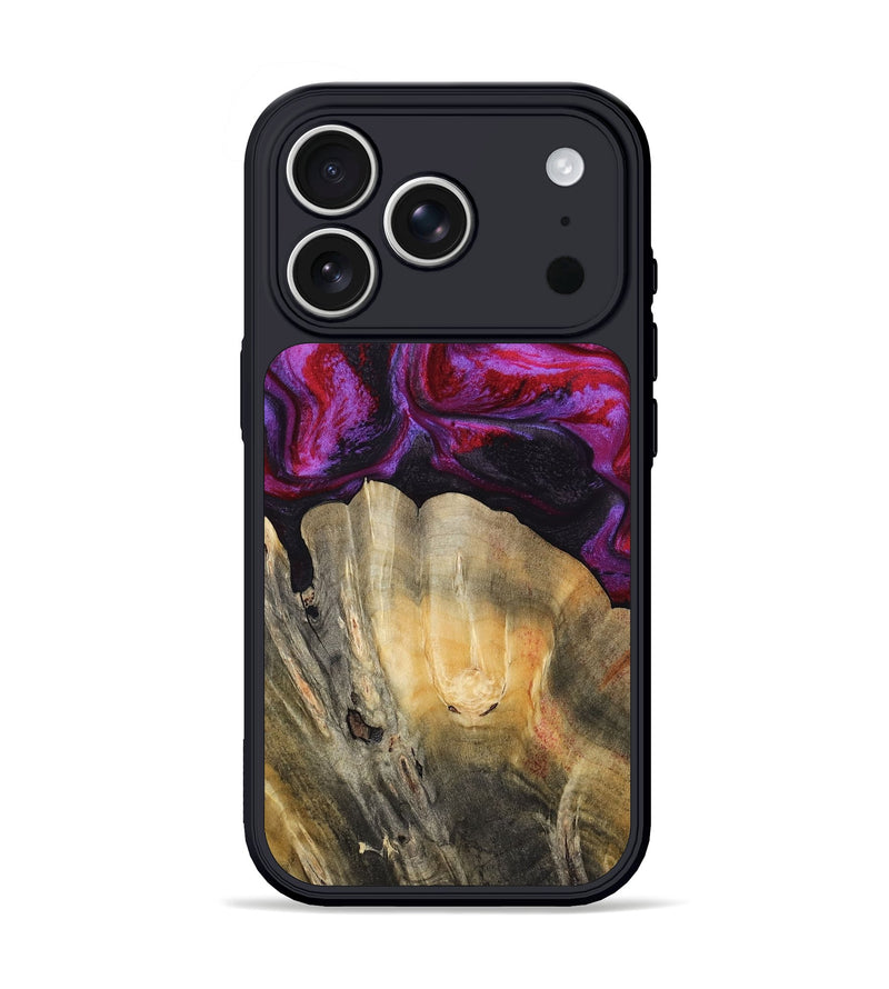 iPhone 17 Pro Wood Phone Case - London (Red, 797766)