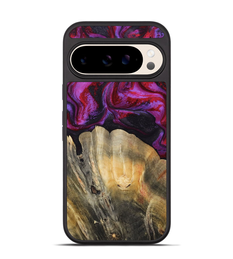 Pixel 10 Wood Phone Case - London (Red, 797766)