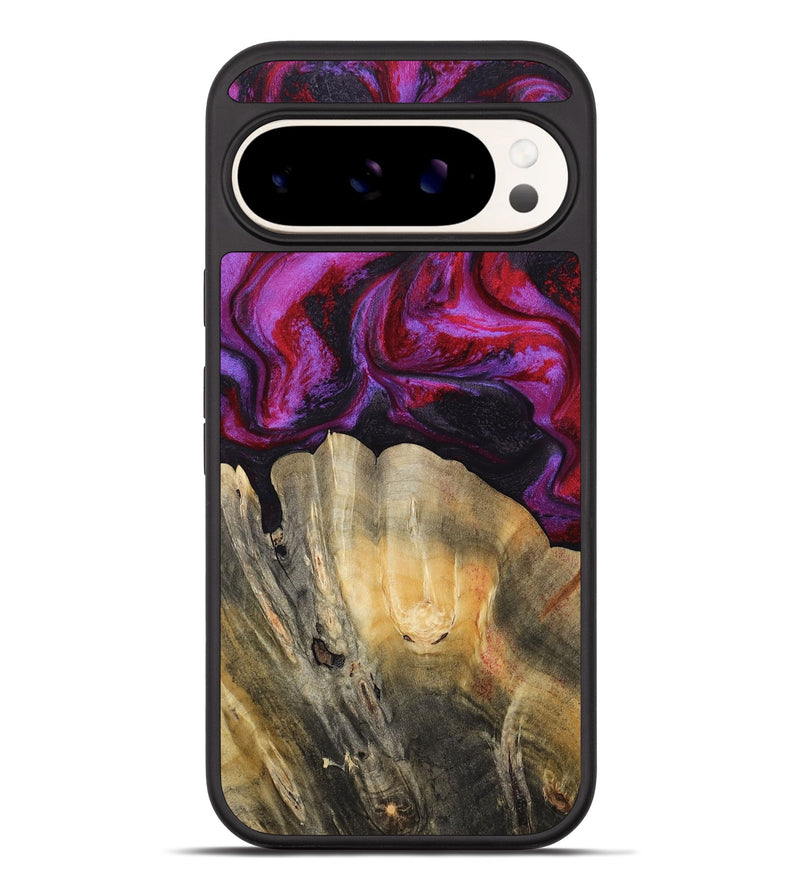 Pixel 10 Pro XL Wood Phone Case - London (Red, 797766)