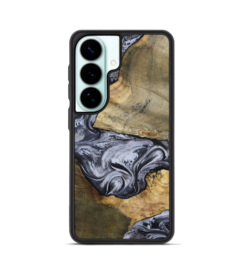 Galaxy S26 Wood Phone Case - Ahmad (Black & White, 797774)