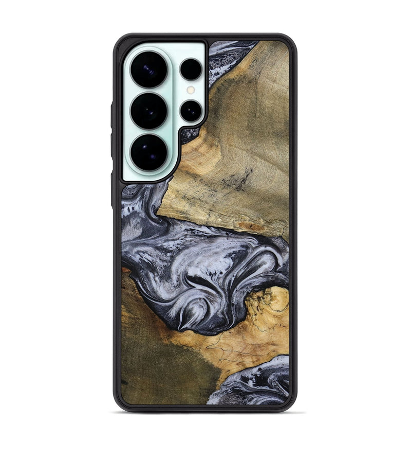 Galaxy S26 Ultra Wood Phone Case - Ahmad (Black & White, 797774)