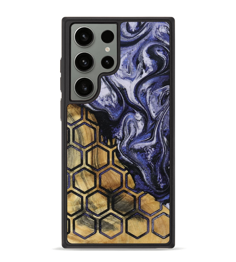 Galaxy S23 Ultra Wood Phone Case - Ayah (Pattern, 797813)