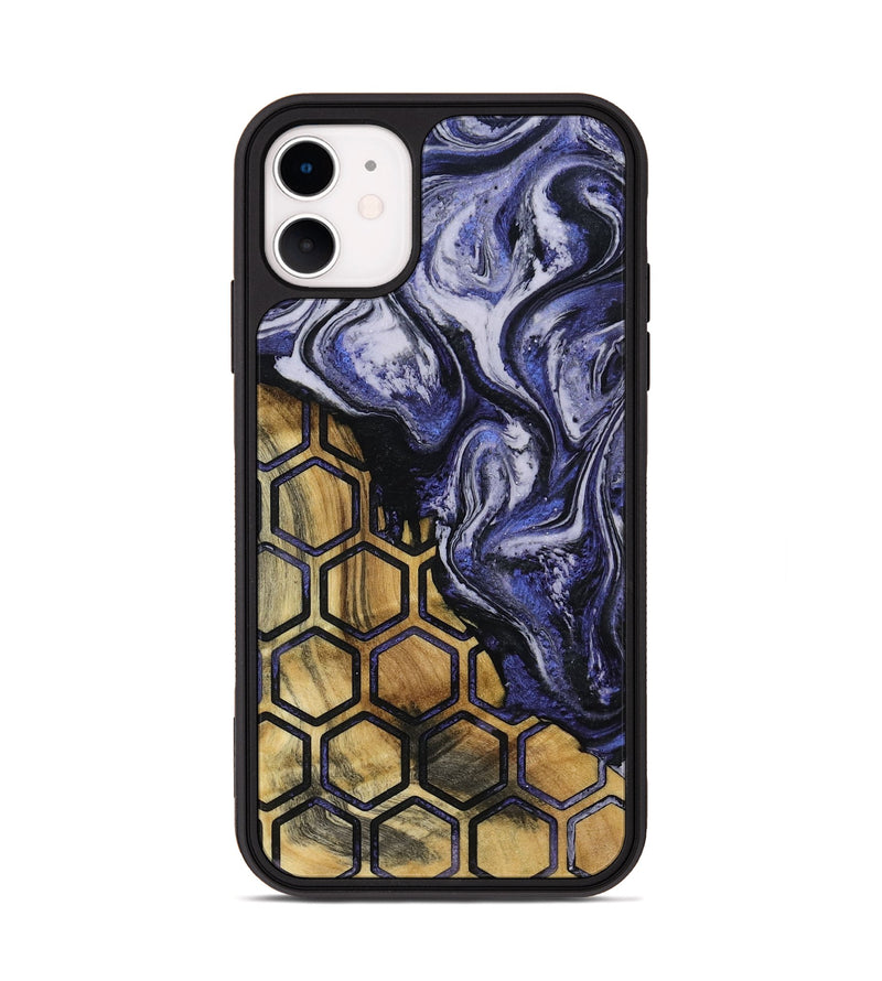 iPhone 11 Wood Phone Case - Ayah (Pattern, 797813)