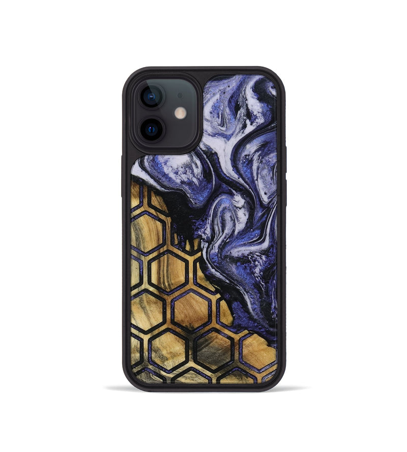 iPhone 12 mini Wood Phone Case - Ayah (Pattern, 797813)