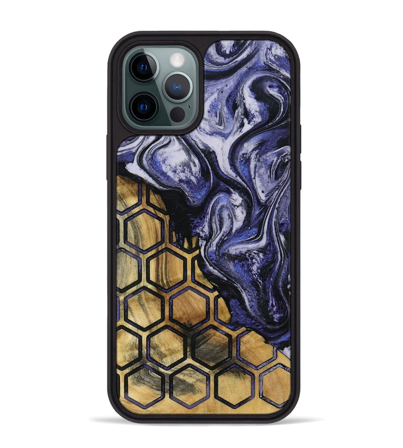 iPhone 12 Pro Max Wood Phone Case - Ayah (Pattern, 797813)