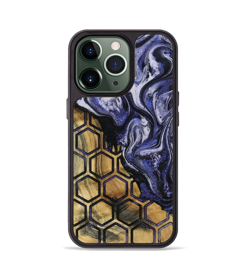 iPhone 13 Pro Wood Phone Case - Ayah (Pattern, 797813)