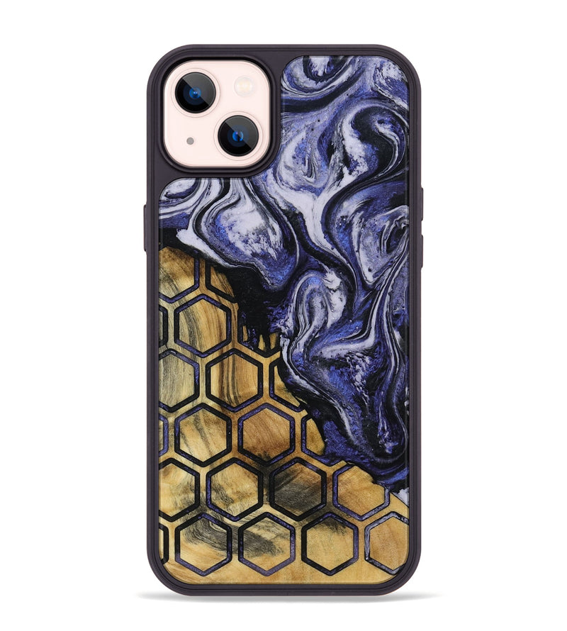 iPhone 14 Plus Wood Phone Case - Ayah (Pattern, 797813)