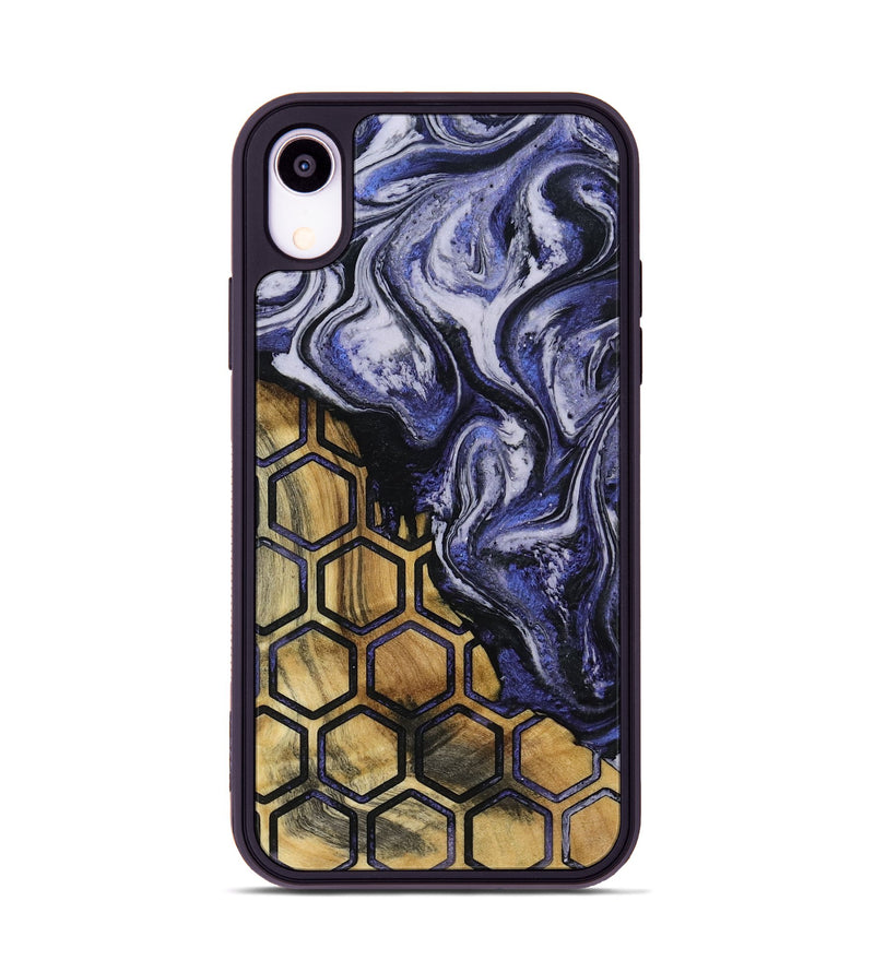 iPhone Xr Wood Phone Case - Ayah (Pattern, 797813)