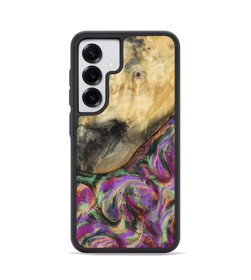 Galaxy S25 Wood Phone Case - Kaye (Green, 797825)