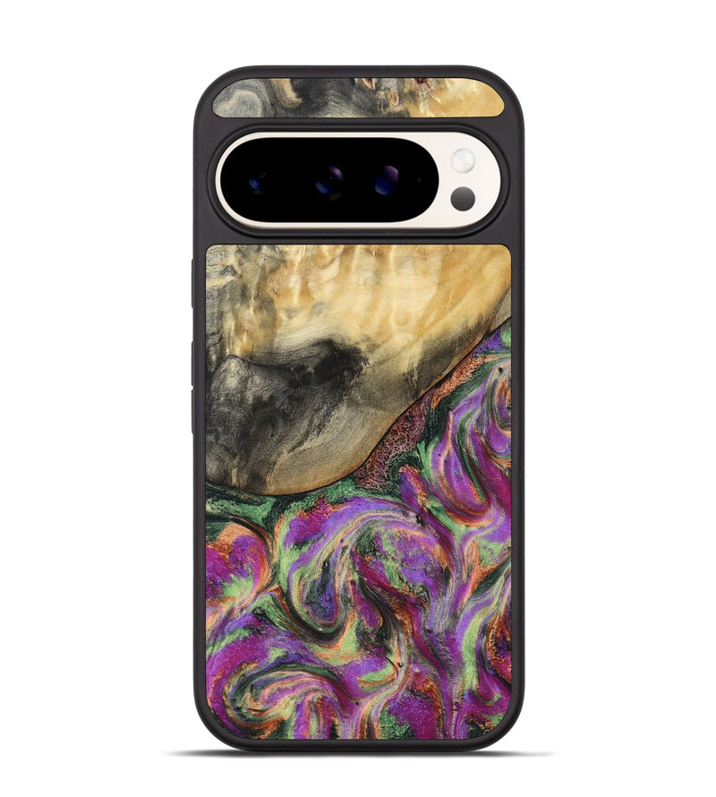 Pixel 9 Wood Phone Case - Kaye (Green, 797825)