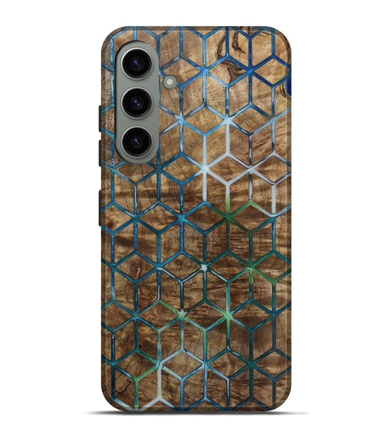 Galaxy S24 Plus Wood Live Edge Phone Case - Berry (Pattern, 797854)