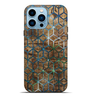 iPhone 14 Pro Max Wood Live Edge Phone Case - Berry (Pattern, 797854)