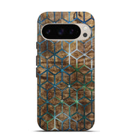 Pixel 9 Wood Live Edge Phone Case - Berry (Pattern, 797854)