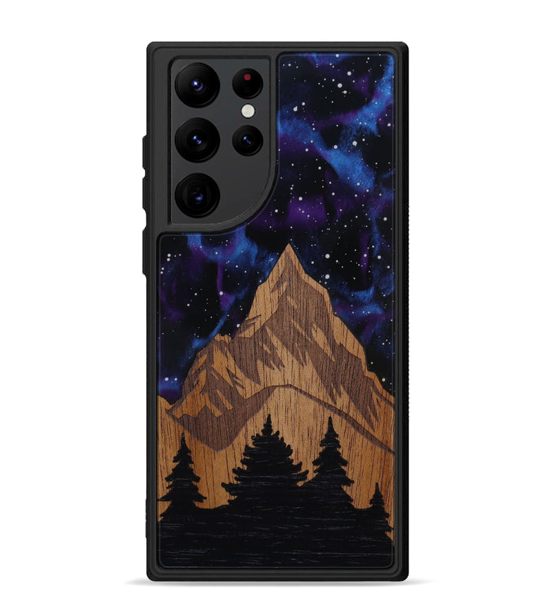 Galaxy S22 Ultra Wood Phone Case - Everest (Curated)