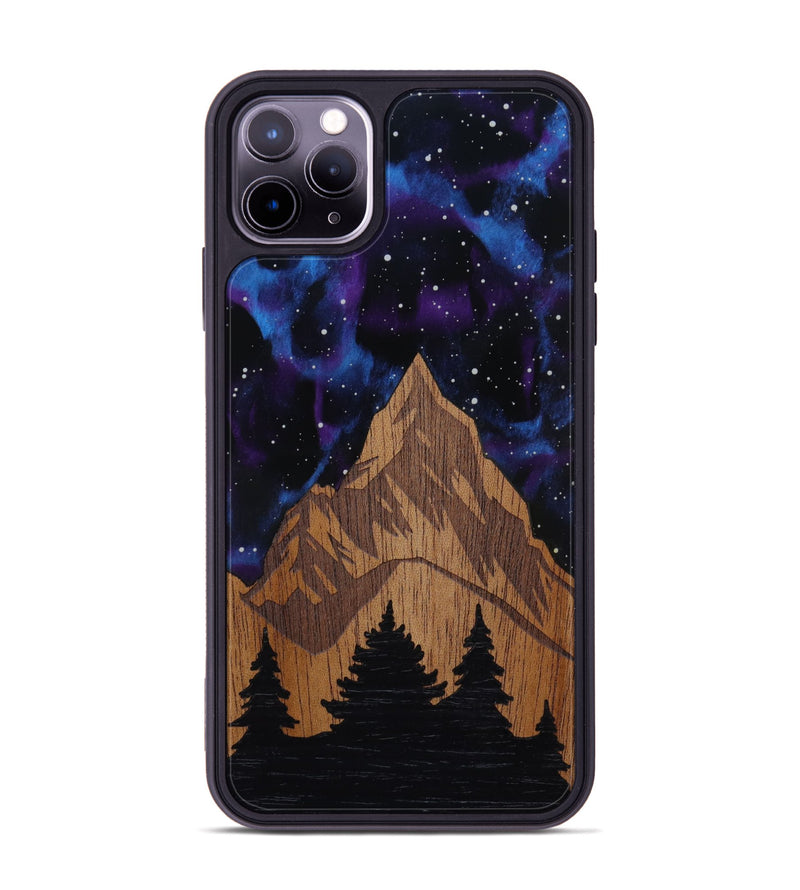 iPhone 11 Pro Max Wood Phone Case - Everest (Curated)