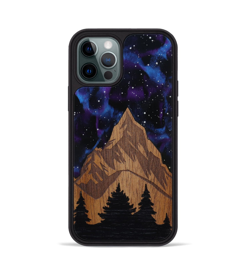 iPhone 12 Pro Wood Phone Case - Everest (Terrain)