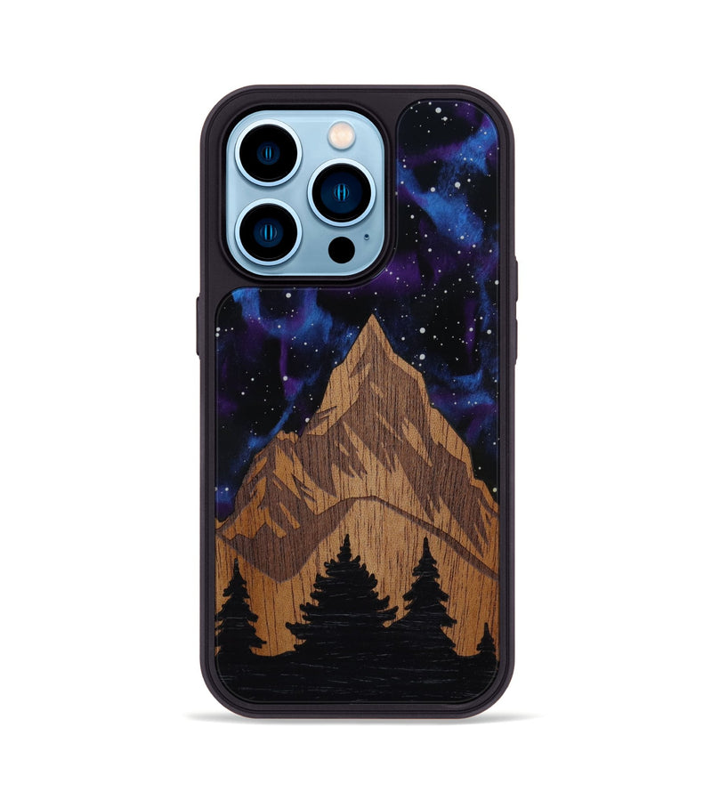 iPhone 14 Pro Wood Phone Case - Everest (Terrain)