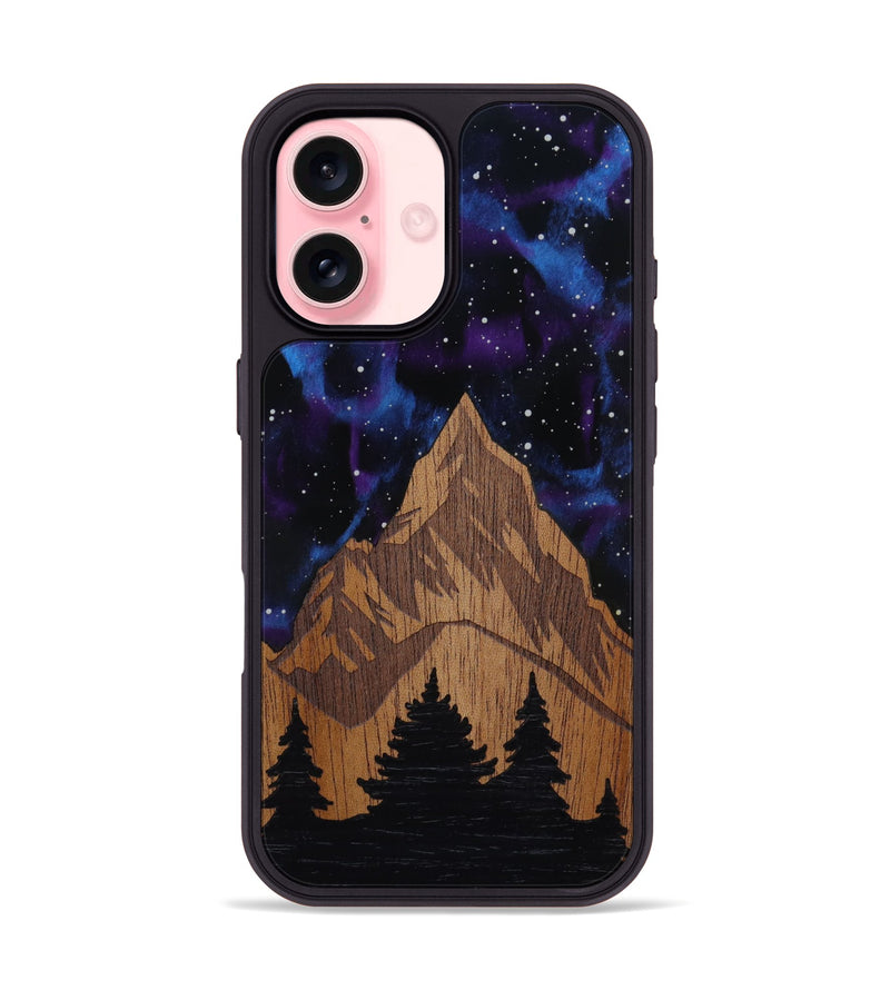 iPhone 16 Wood Phone Case - Everest (Curated)