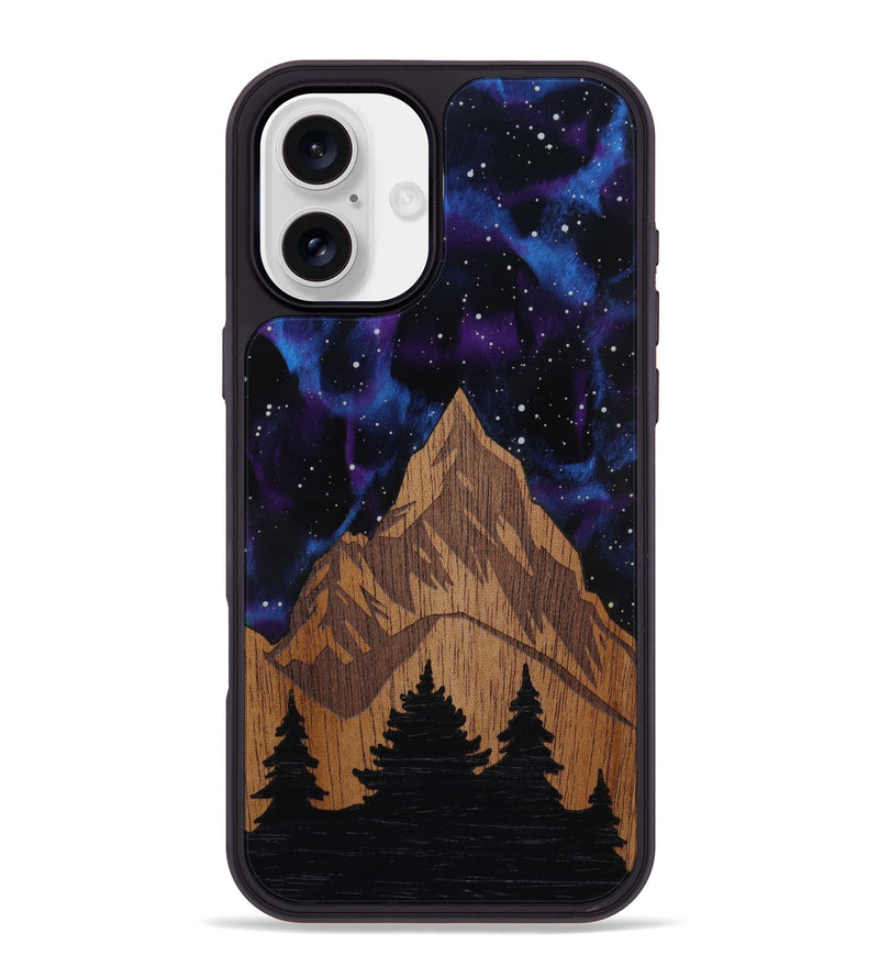 iPhone 16 Plus Wood Phone Case - Everest (Curated)