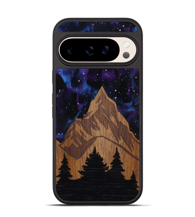 Pixel 10 Wood Phone Case - Everest (Terrain)