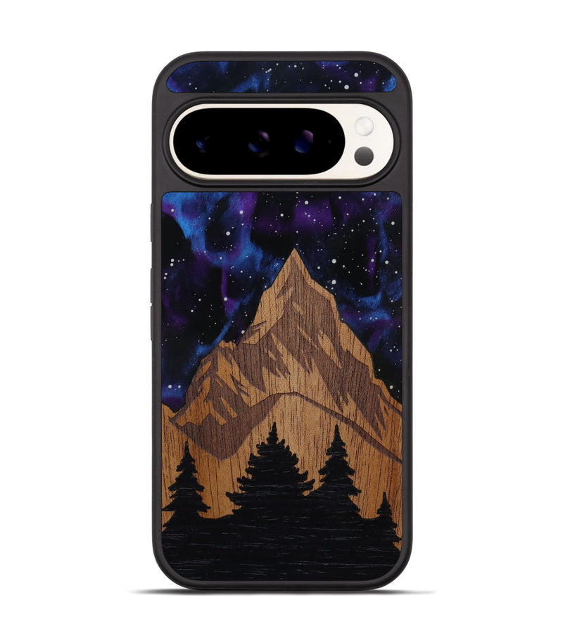 Pixel 9 Wood Phone Case - Everest (Curated)