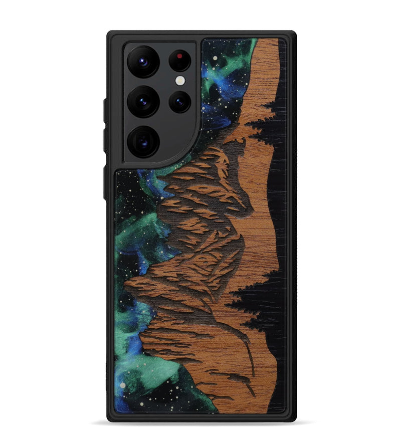 Galaxy S22 Ultra Wood Phone Case - Dolomites (Curated)