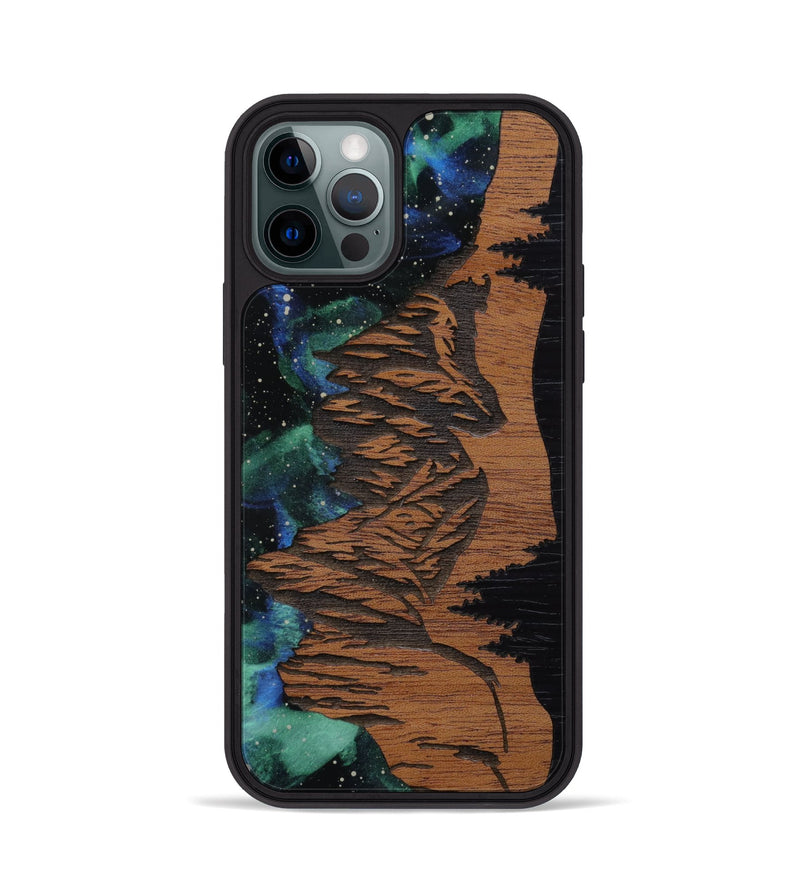 iPhone 12 Pro Wood Phone Case - Dolomites (Curated)