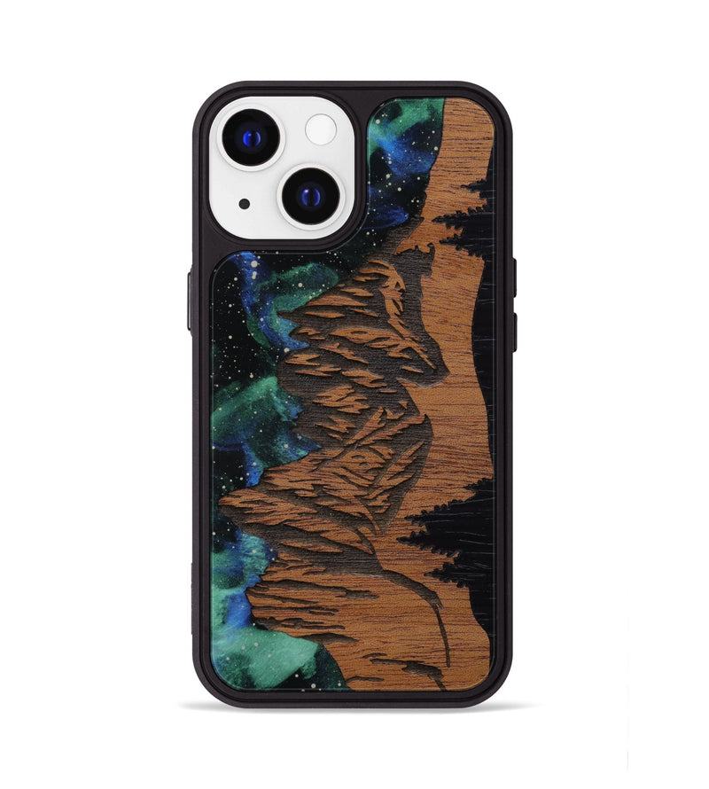 iPhone 13 Wood Phone Case - Dolomites (Curated)