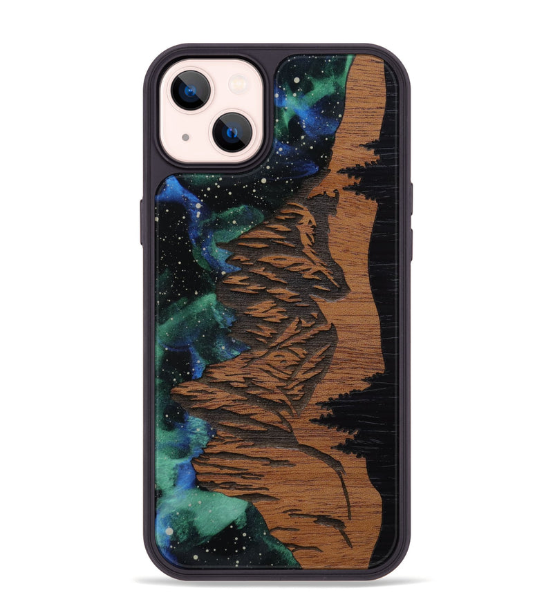iPhone 14 Plus Wood Phone Case - Dolomites (Curated)