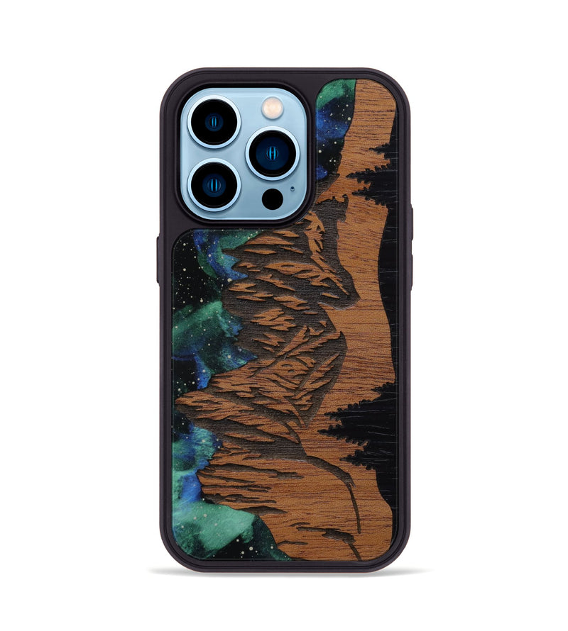 iPhone 14 Pro Wood Phone Case - Dolomites (Curated)